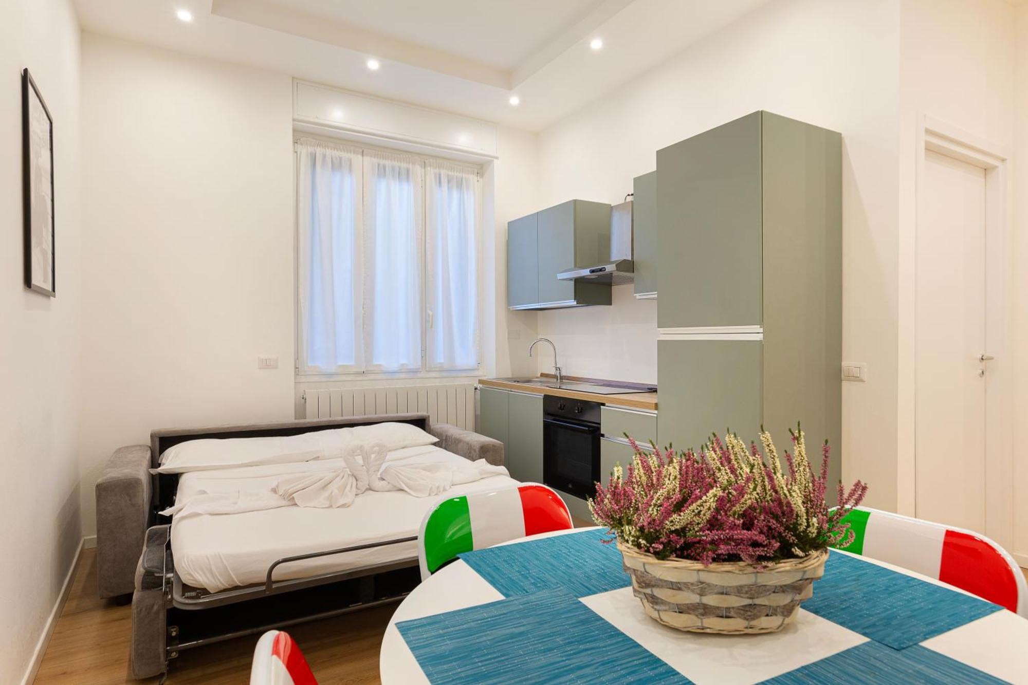 Апартаменты Graceful FlatWi-Fi & Peaceful! Милан Экстерьер фото